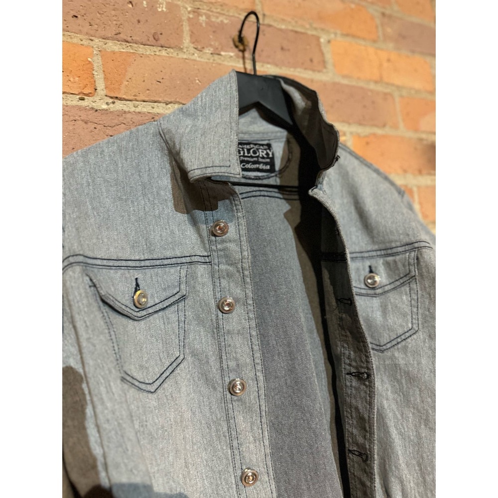 Denim Crop Jacket - Picture 7 of 7